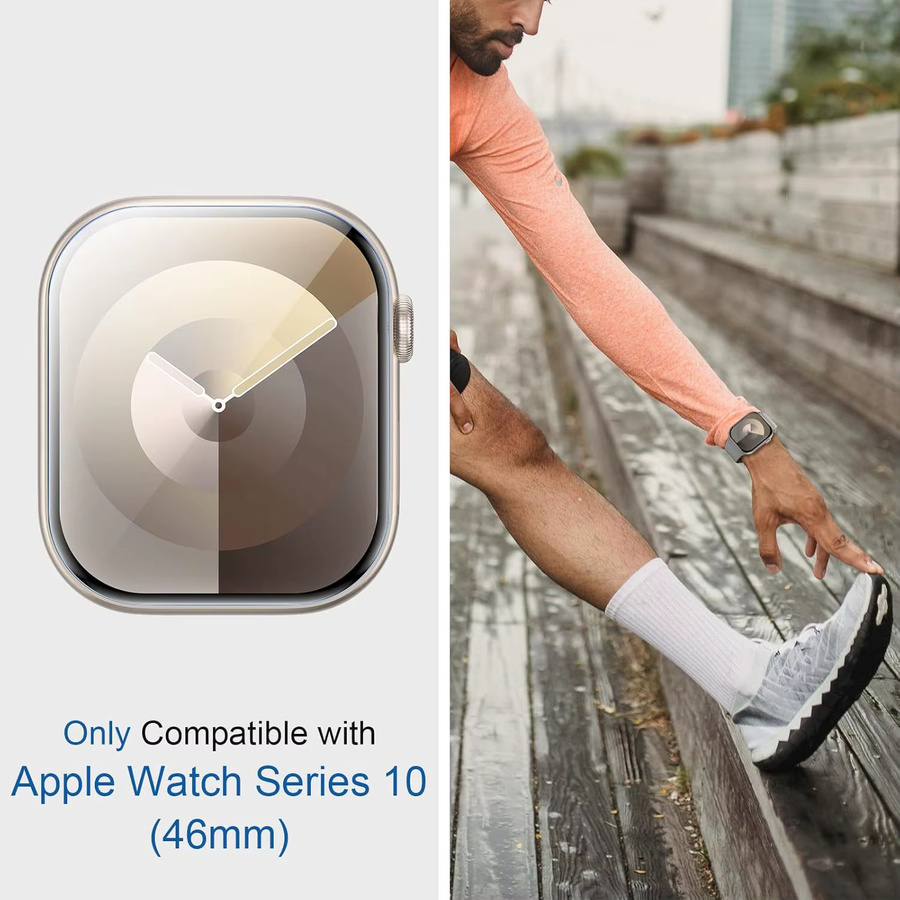 Displayschutzfolie für Apple Watch, 10 Stück, transparent, Unisex - Bild 5