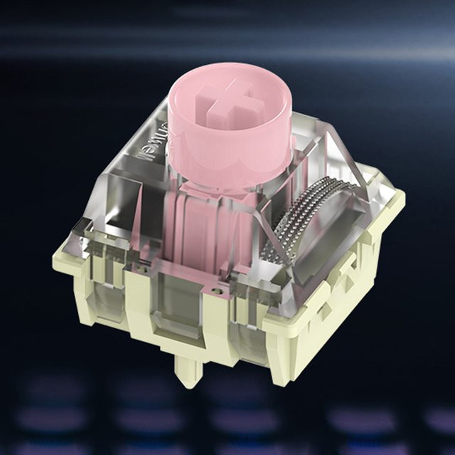 Unionwell Ultra Magnetic Switch RGB Linear Hall Effect Tastatur-Schalter mit vorgeschmierter langer Feder, 480g - Bild 1