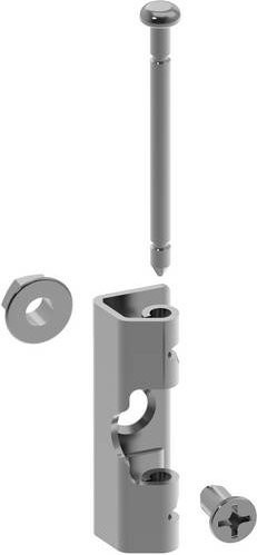Schneider Electric NSYAEDH120S3HD Scharnier für PanelSeT S3HD-Schränke aus Edelstahl in Silber - Bild 1