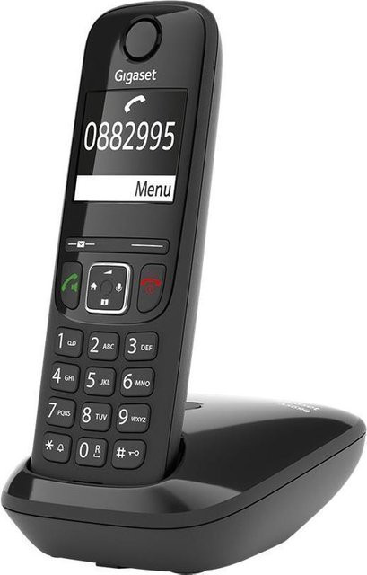 Gigaset A690 Schnurloses DECT Telefon mit Basis und Rufnummernanzeige in Schwarz - Bild 3