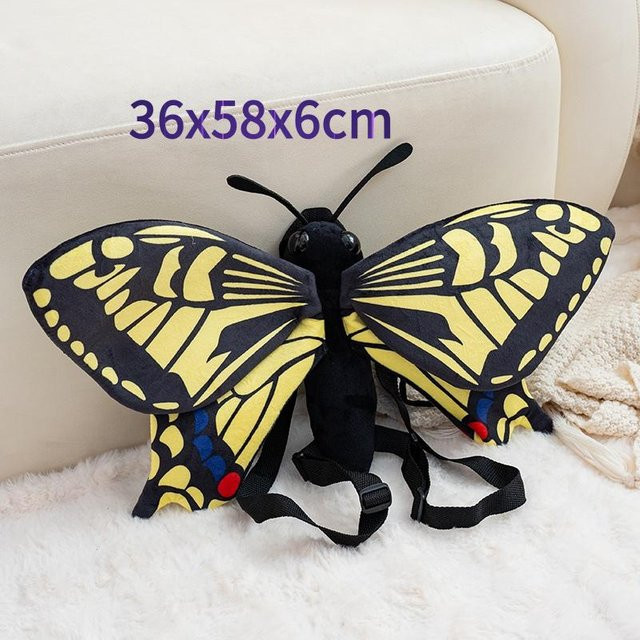 Yiran toy Simulationsschmetterling Plüschtier, 36cm, ab 14 Jahren - Bild 1