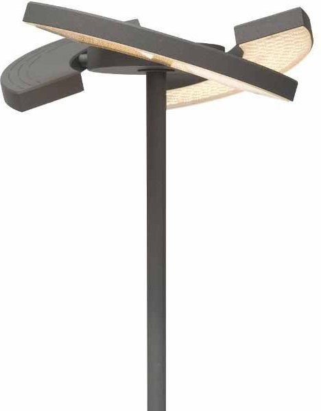 Oligo Trinity LED-Stehleuchte in Graphit mit dimmbarer Warmweiß-Beleuchtung (2700K) - Bild 1