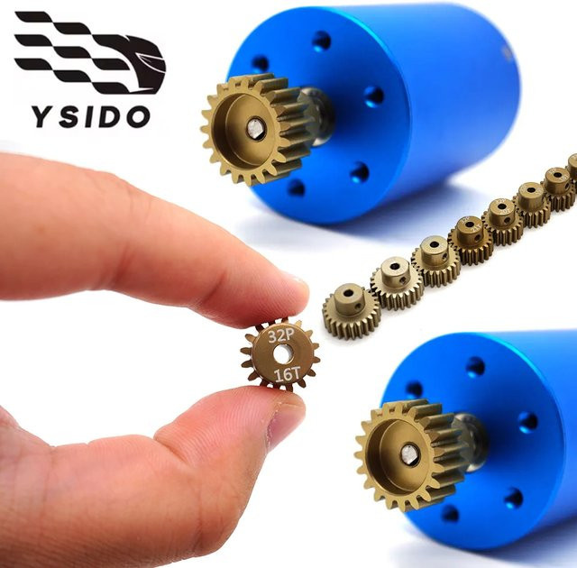 YSIDO Ritzel Motor Getriebe, 3-teiliges Set, für Traxxas 1/10 RC Auto Lkw - Bild 1