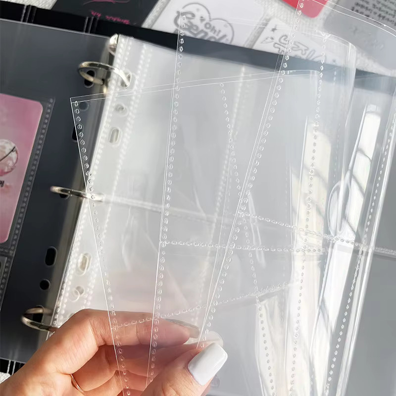 MINKYS Kpop Fotokartenbinder mit 7/8 Räumen und D-Form für 3 Zoll Idol Fotokartenalbum und Sammelbuch - Bild 3