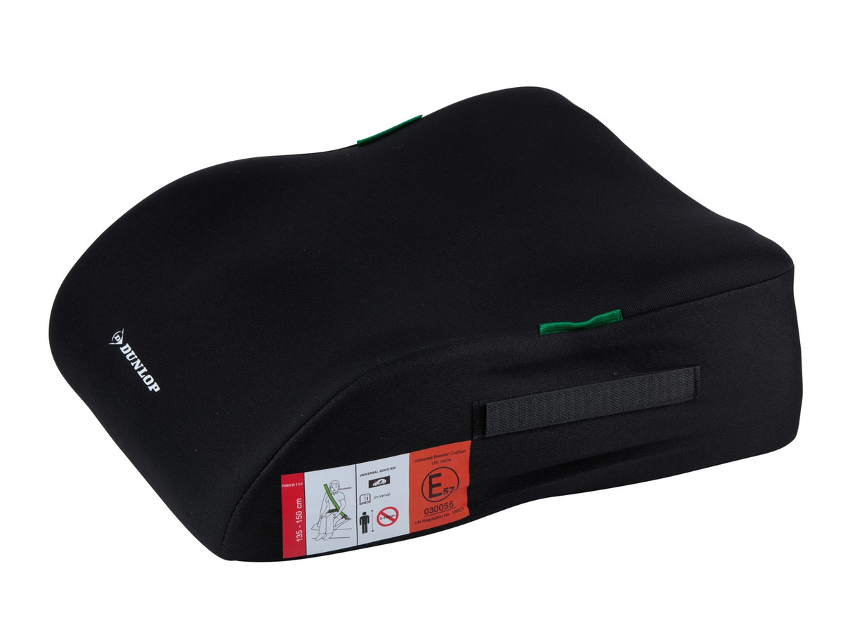 Dunlop Kindersitz BUBU in Schwarz mit Rückenschonender Polsterung für 100 bis 150 cm Körpergröße - Bild 2