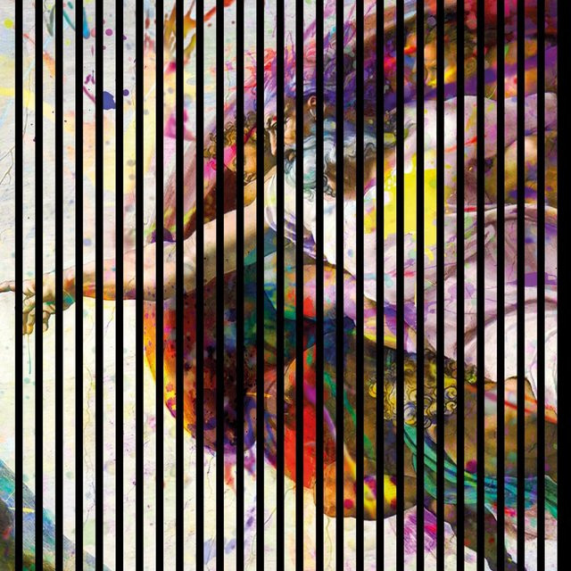 FN Acustico Akustikplatte Michaelangelo 1 in Bunt, PET und MDF mit modernem Design, B/H: 113,3 x 119,5 cm, Tiefe: 1,9 cm - Bild 1