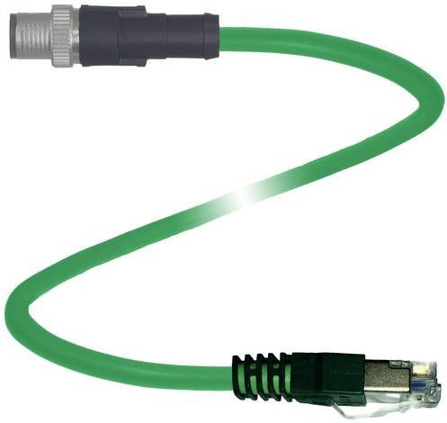 Pepperl+Fuchs Sensor-Aktor-Steckverbinder 70115001, konfektioniert, 8 Polzahl, grün, Länge: 5 m - Bild 1