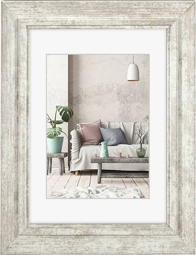 Hama Bilder Wechselrahmen 175521 Weiß mit Aufhängevorrichtung, B/H: 20 x 28 cm - Bild 1
