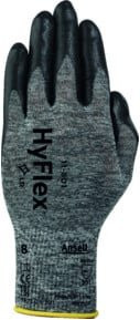 Ansell HyFlex 11-801 Nitril-Arbeitshandschuh in Grau, Größe 9 - Bild 1