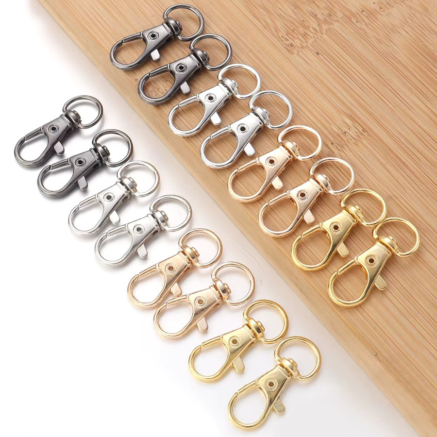 Karabiner Haken Hummer Verschluss, Legierung, 10 Teile/Los, DIY Schmuck Zubehör - Bild 3