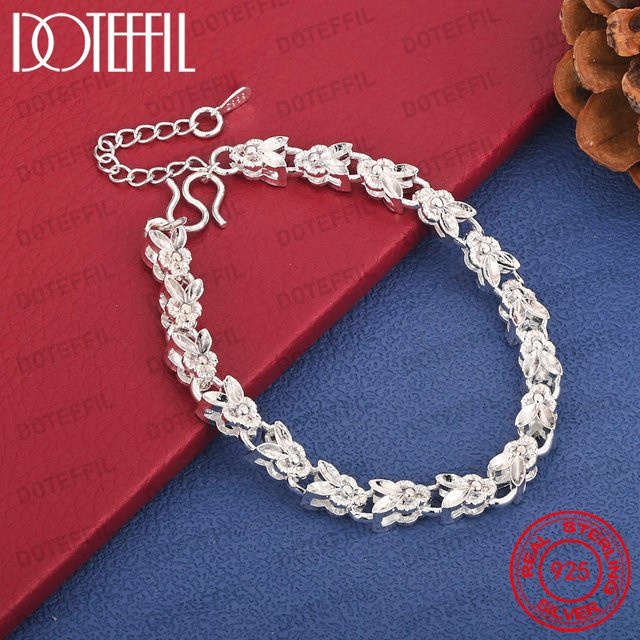 DOTEFFIL Armband, 925 Silber, Zirkonia, Damen - Bild 1