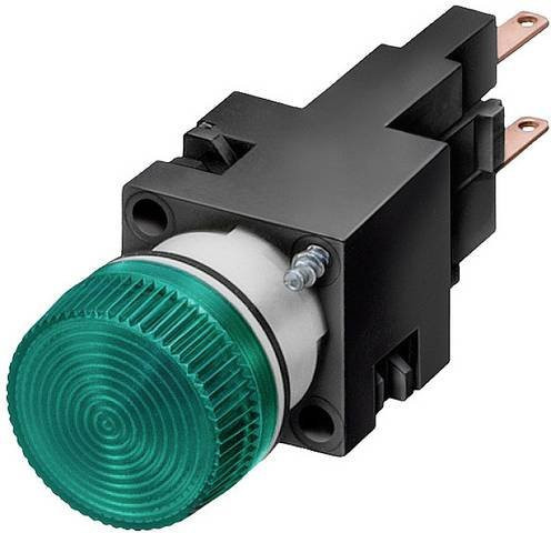 Siemens Leuchtmelder Weiß und Grün aus Kunststoff 60V - Bild 1