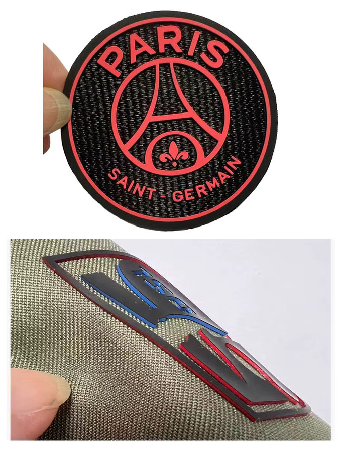 Individuelle PVC-Aufnäher mit deinem Logo als Gummi-Patches und Silikon-Patches zum Aufbügeln auf Kleidung - Bild 4