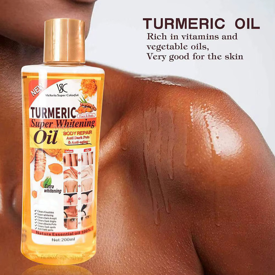 Kurkuma Öl für Gesicht und Körper, 200 ml, Unisex - Bild 4
