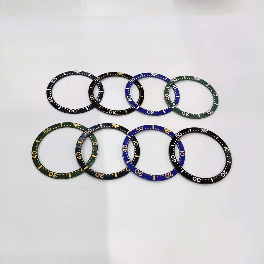 OUMASHI Uhrenlünette Keramik, Retro, 39,3 mm * 32,5 mm, Unisex - Bild 2