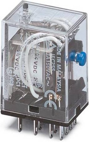 Phoenix Contact REL-IRG 24 Steckrelais 24 V/DC 5A 4 Wechsler 10er Packung transparent - Bild 1