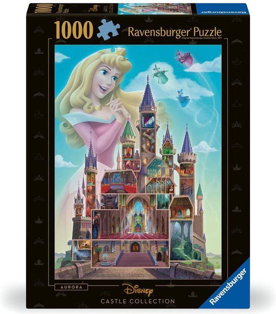 Ravensburger Disney Prinzessinnen Disney Castles Aurora, Puzzle, 1.000 Teile - Bild 1