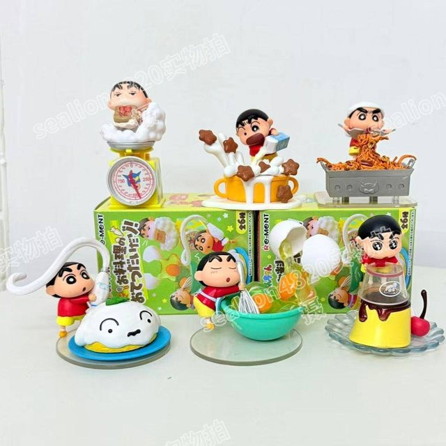 re-ment Crayon Shin-chan hilft beim Kochen, Actionfigur, Blindbox, Einzelfigur - Bild 1