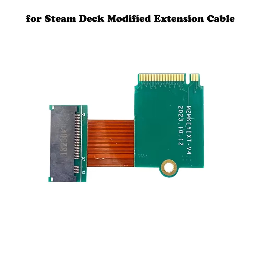 NVMe PCIe 4.0 SSD Adapter Board für Steam Deck zur Aufrüstung von 2230 auf 2280 M.2 Solid State Festplatten - Bild 3