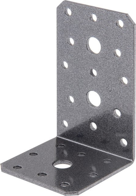 Alberts Duravis Winkelverbinder Schwarzdiamant Duplexbeschichtet, Farbe: Schwarz, B/T/H: 100 x 60 x 60 mm - Bild 1