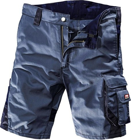 BULLSTAR Arbeitsshort WORXTAR aus Polyester/Baumwolle in Taubenblau/Marine - Bild 1