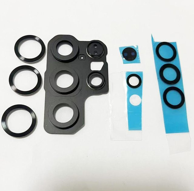 CFYOUYI Rückkamera-Objektiv-Ringabdeckung mit Glaslinse für Samsung Galaxy S25 Ultra SM-S938B in Schwarz - Bild 1