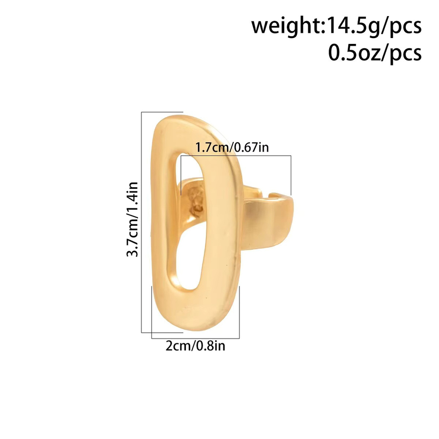 Ingemark Ringe, geometrisch oval, verstellbar, Damen - Bild 3