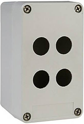 Schneider Electric XAPA1104 Leergehäuse aus Kunststoff in Weiß - Bild 1