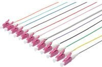 Digitus DK-25332-02-4 Glasfaser LWL Anschlusskabel LC Simplex OM4 Pigtails, 50/125 µm, multicolour - Bild 1