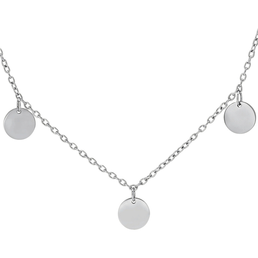 Heidemann Schmuck Kette Kreise, Silber, Damen - Bild 1