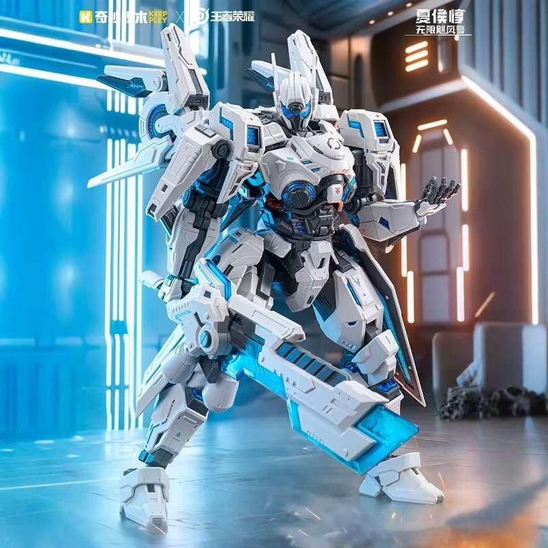 Keeppley Honor of Kings Xiahou Dun Lady Sun Infinite Hurricane Mecha, Bausteine Modell - Bild 2