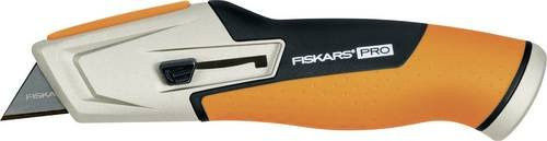 Fiskars CarbonMax Universalmesser mit einziehbarer Klinge in Orange und Schwarz - Bild 1