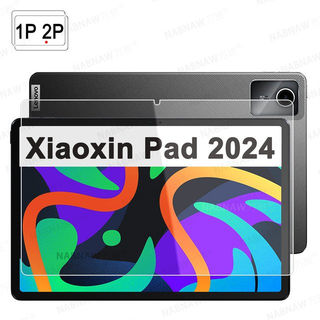 Kratzfester Displayschutz aus gehärtetem Glas für Lenovo Xiaoxin Pad 2024 11 Zoll Tablet, Transparent - Bild 1