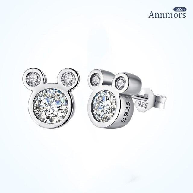 YIRAN Jewelry Ohrstecker 925 Silber, Zirkonia, Damen - Bild 1