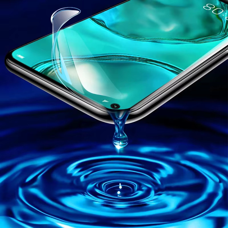 3 Stück Hydrogel Displayschutzfolien für Huawei P30 P40 P20 Mate 20 Lite Y6 Y7 P Smart Z 2019 2021 Nova 5T transparent - Bild 6