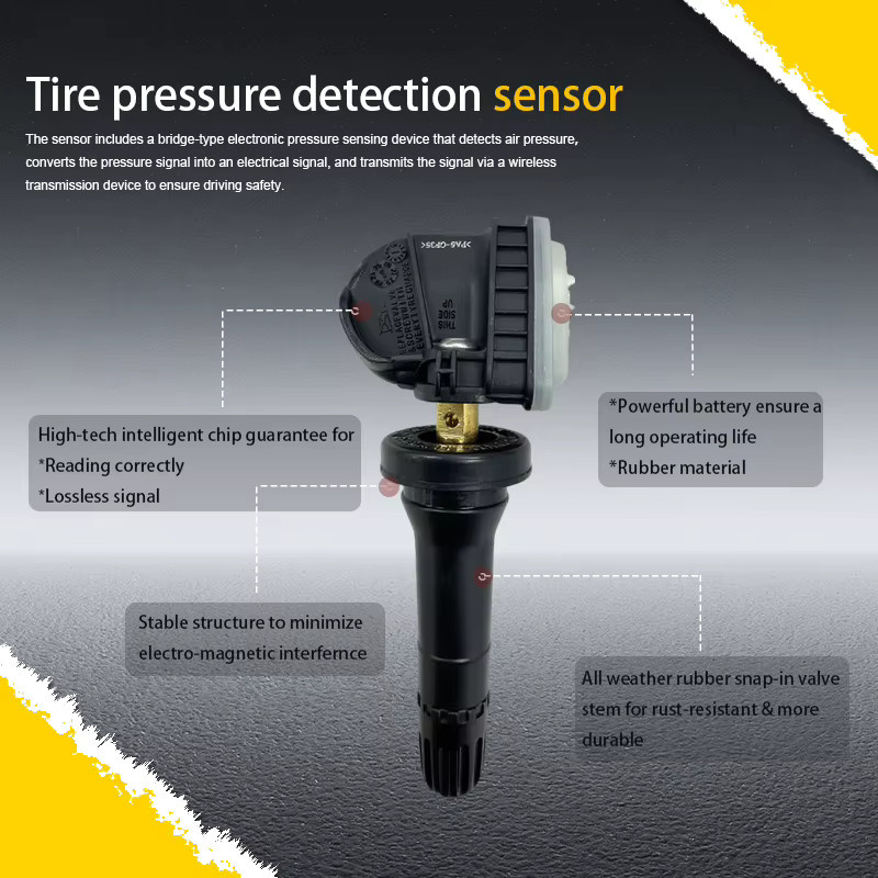 ANWAYTECH TPMS Reifendrucksensor 433MHz für GreatWall Wingle 5 7 M4 und Haval H2 H7 H7L H9 M6, Farbe: Schwarz, Ersatz für 3641100XKU00B - Bild 3