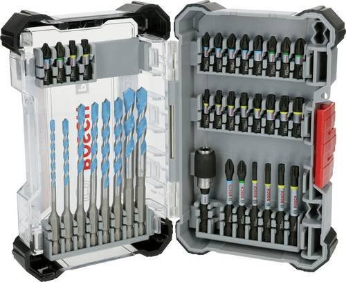Bosch PRO Impact Mixed Bit-Set mit Bohrer und Bits, 35-teilig im Display-Set - Bild 1