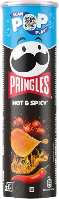 Pringles Hot & Spicy scharf 185 g - Bild 1