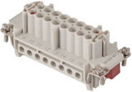 Molex Heavy Duty Connector 936010370 in Silber und Weiß - Bild 1