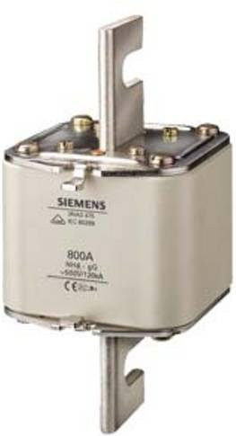 Siemens Sicherungseinsatz 3NA3482 in Silber, Größe 4, 1250A, 500V - Bild 1