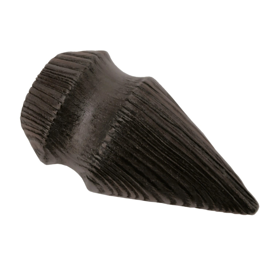 Gardinia Holz-Endknopf Country Kegel für Ø 25 mm, Kolonial gebürstet, 2er Pack - Bild 2