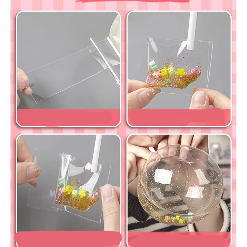 Nano Tape Blowable Bubble Tape Transparent Doppelseitiges Blasbares Klebeband für Kinder - Bild 3