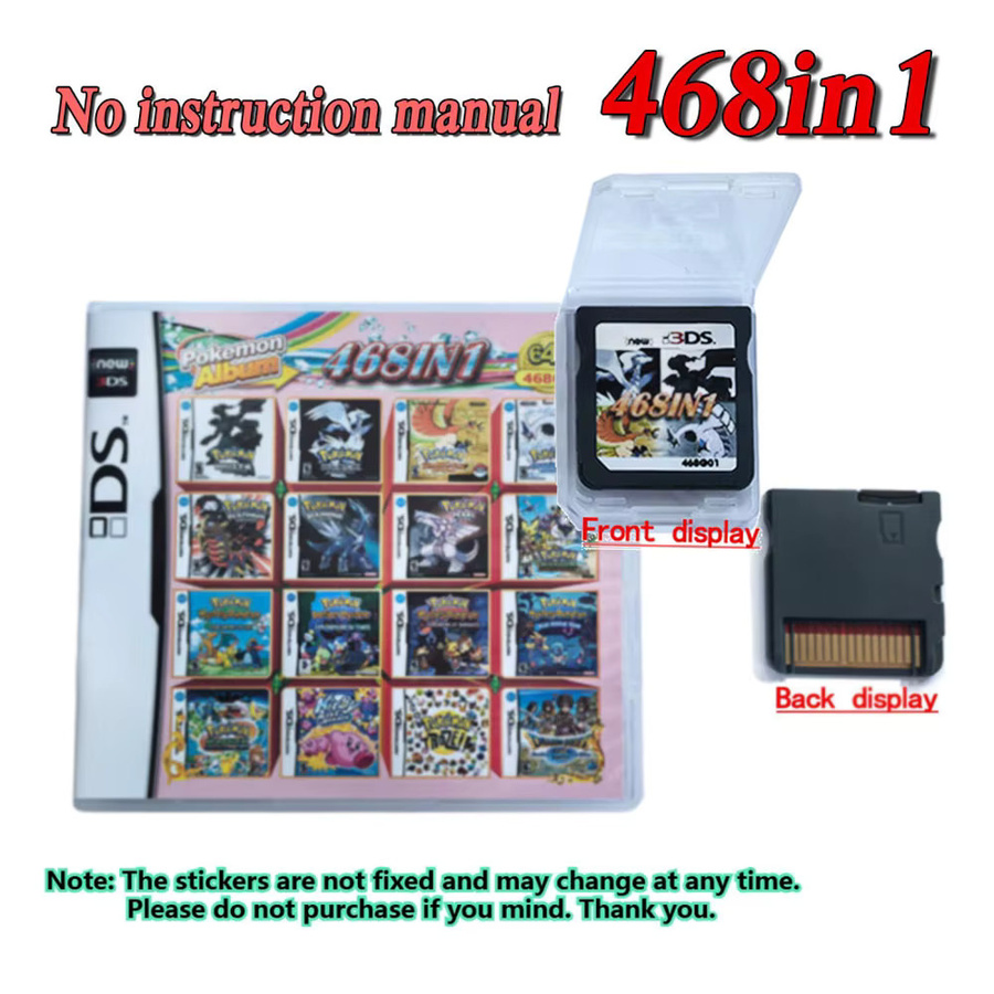 Bandai 4300-in-1 R4-Karte Kompilation für DS, NDS und 3DS Spielkassette Modul - Bild 2