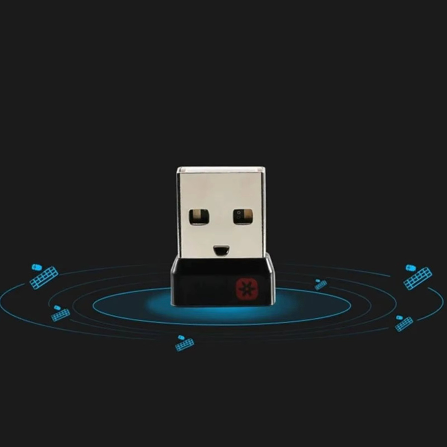 Logitech Unifying USB-Empfänger in Schwarz für bis zu 6 Geräte - Bild 3