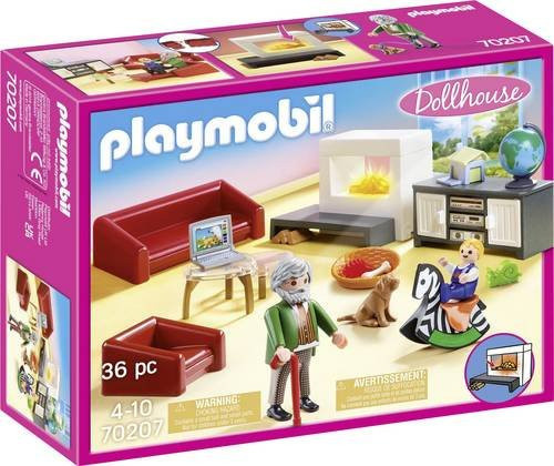 Playmobil Dollhouse Gemütliches Wohnzimmer, ab 4 Jahren - Bild 1