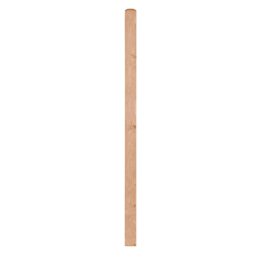 Andrewex Zaunpfosten Quadra aus Kiefernholz, braun, B/T/H: 9 x 9 x 185 cm - Bild 2