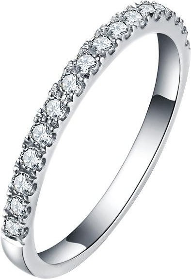 Ring 925 Silber, Moissanite, Damen - Bild 1
