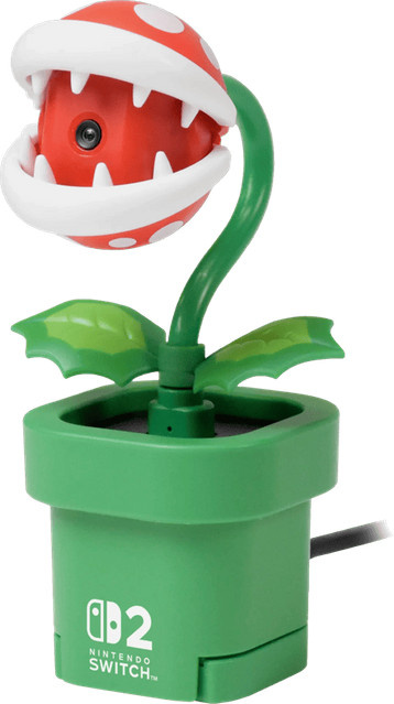 Nintendo Switch 2 Piranha-Pflanzen Kamera in Rot und Grün - Bild 3