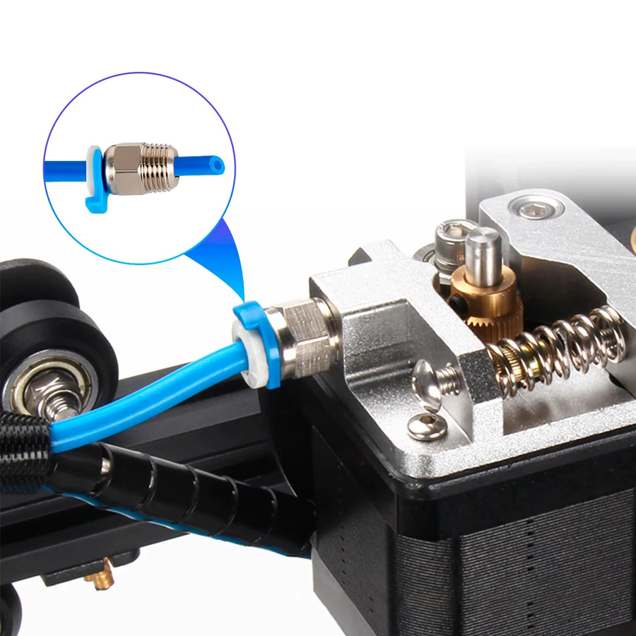 Creality PTFE Tube Remote Guide Feeding Tube Extruder für Creality Ender 3, Pro, 5, Pro CR-10 und 10S 3D-Drucker - Bild 2