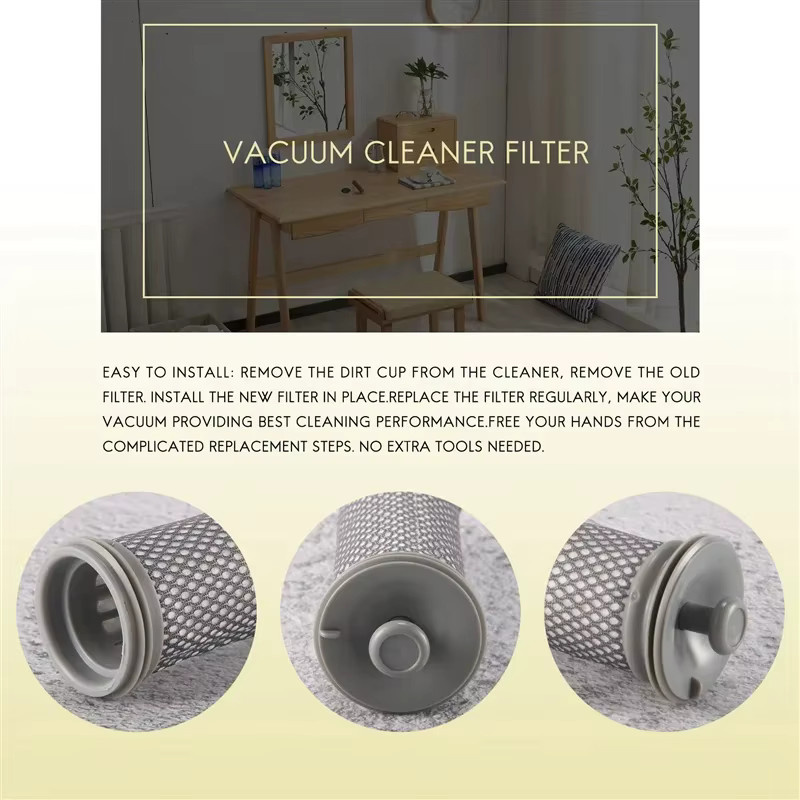 Ersatz-HEPA-Filter für Tineco Akku-Staubsauger A10 Hero, A11 Hero, A10 Master, A11 Master sowie PURE ONE S11 und S12 in Grau - Bild 4
